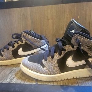 Retro jordan 1s. Leopard print